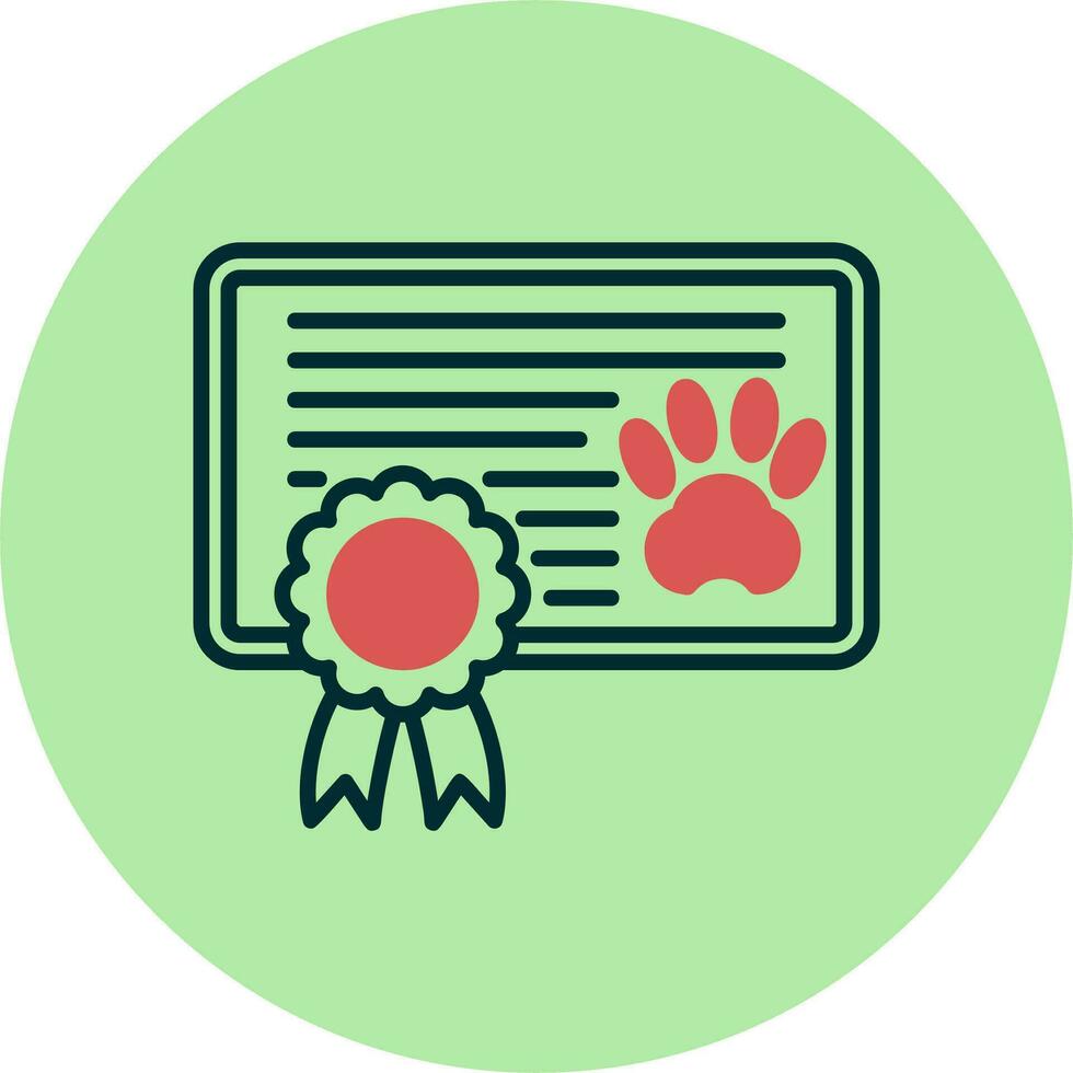 certificate Vector Icon