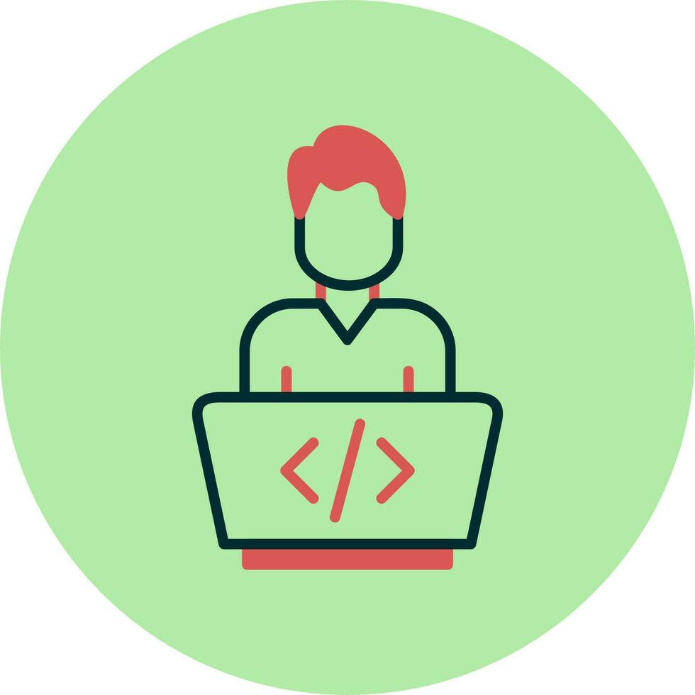 Programmer Vector Icon