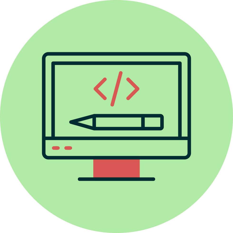 Coding Vector Icon