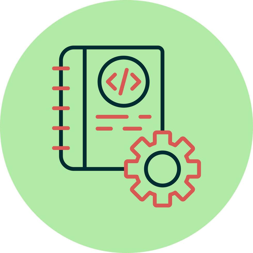 Manual Vector Icon