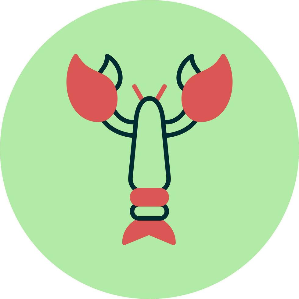 Lobster Vector Icon