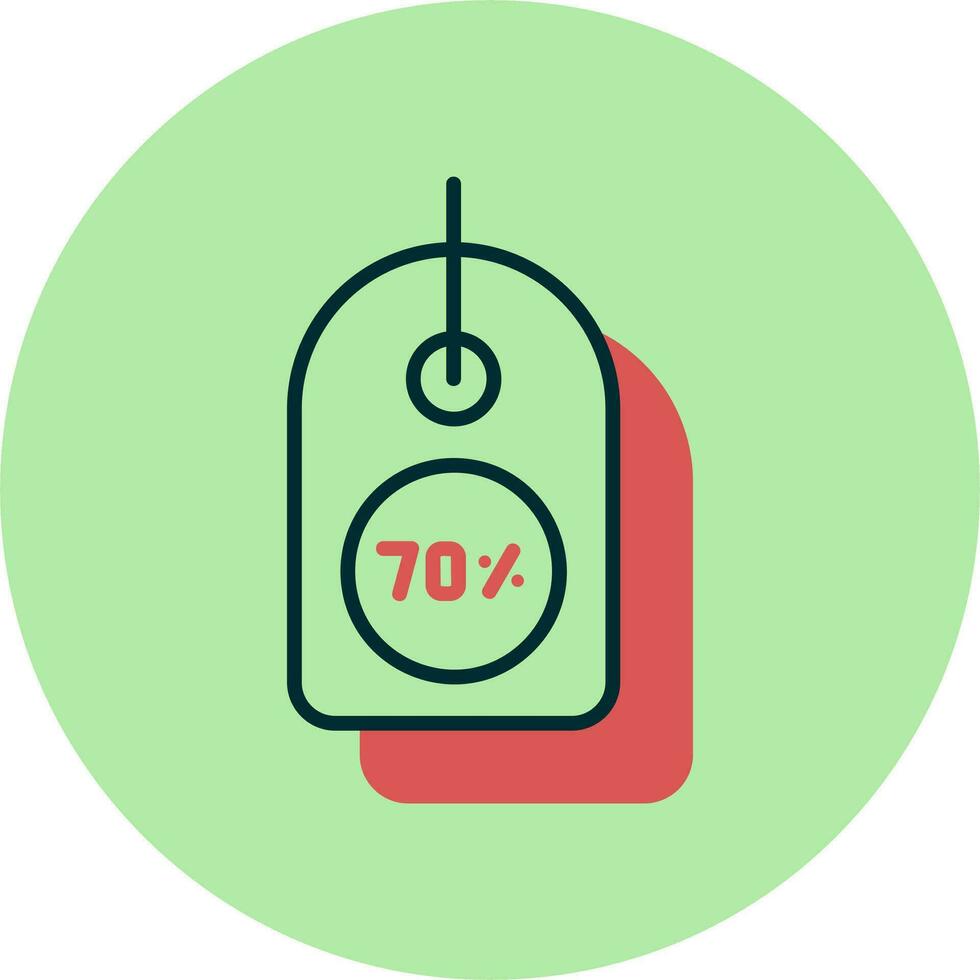 Disscount Tag Vector Icon