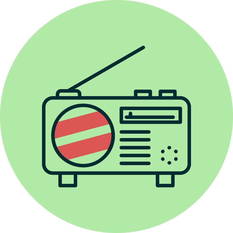 Radio Vector Icon