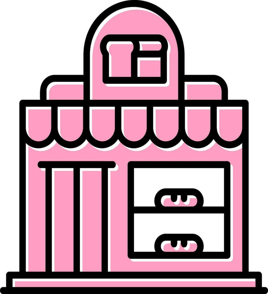 Bakery Shop Vector Icon
