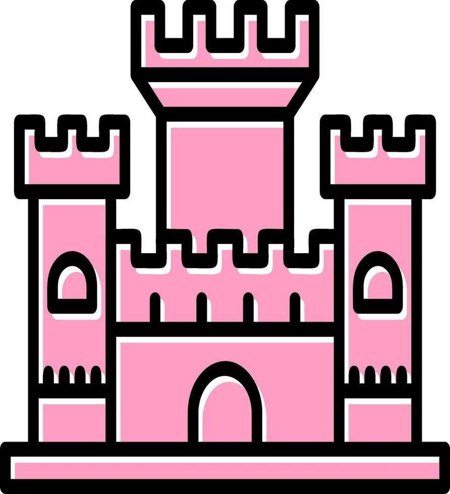 Castle Vector Icon