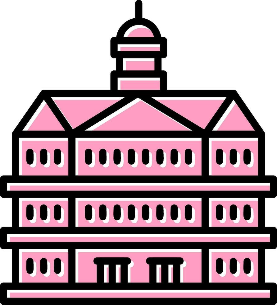 Royal Palace Vector Icon