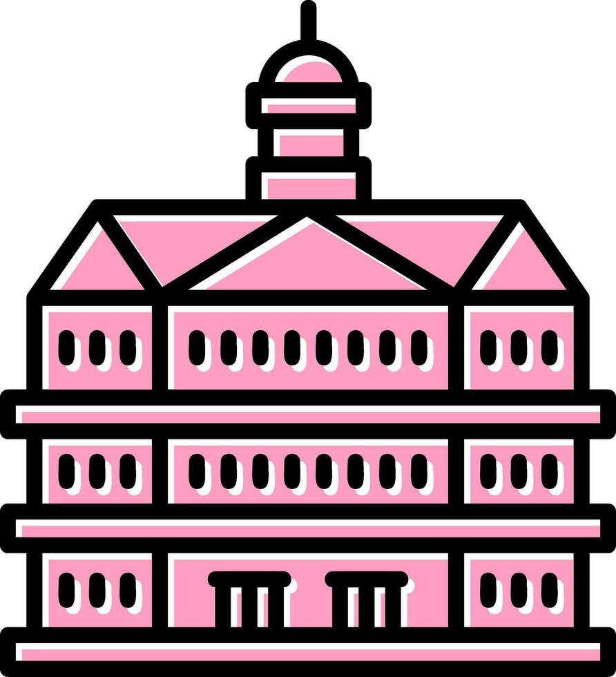 Royal Palace Vector Icon