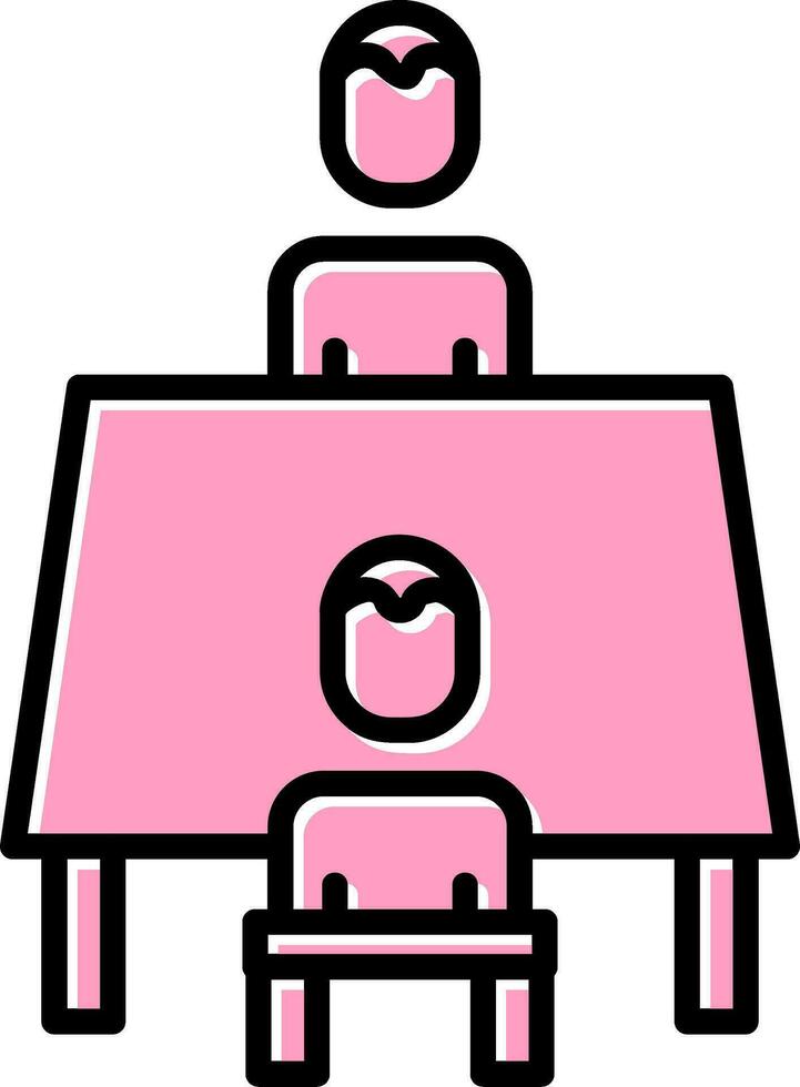 Interview Vector Icon