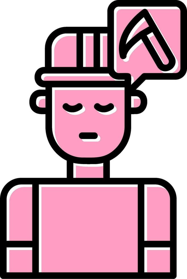 Miner Vector Icon