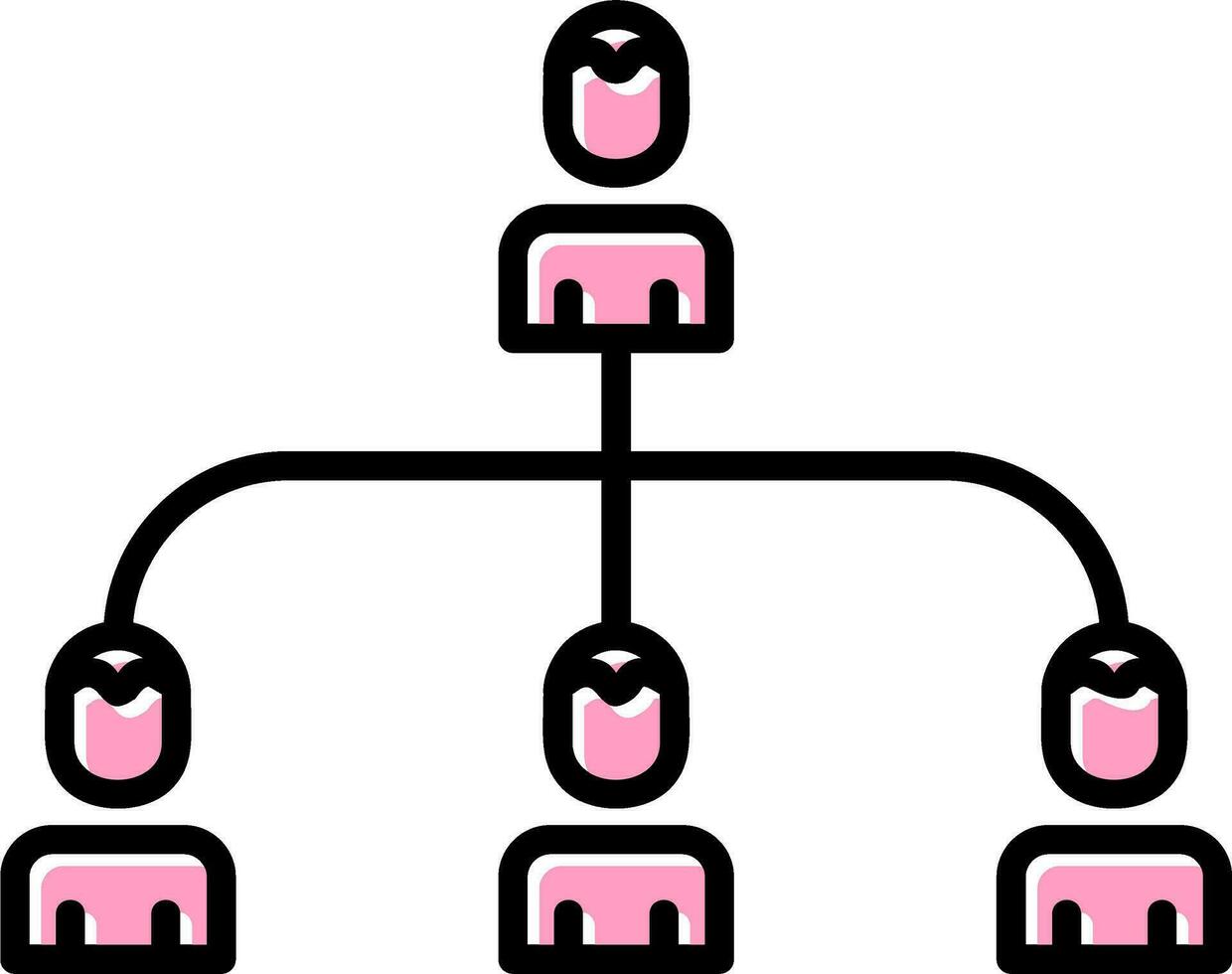 Hierarchy Vector Icon