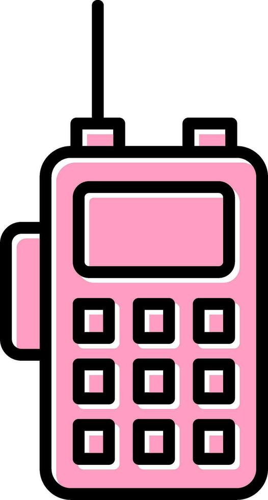 Walkie Talkie Vector Icon
