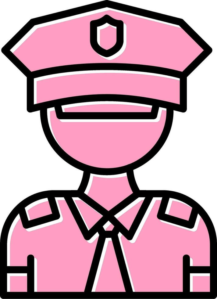 Policeman Vector Icon