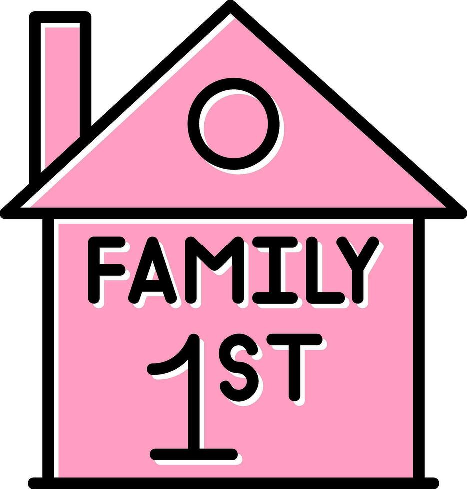 Family First Vector Icon