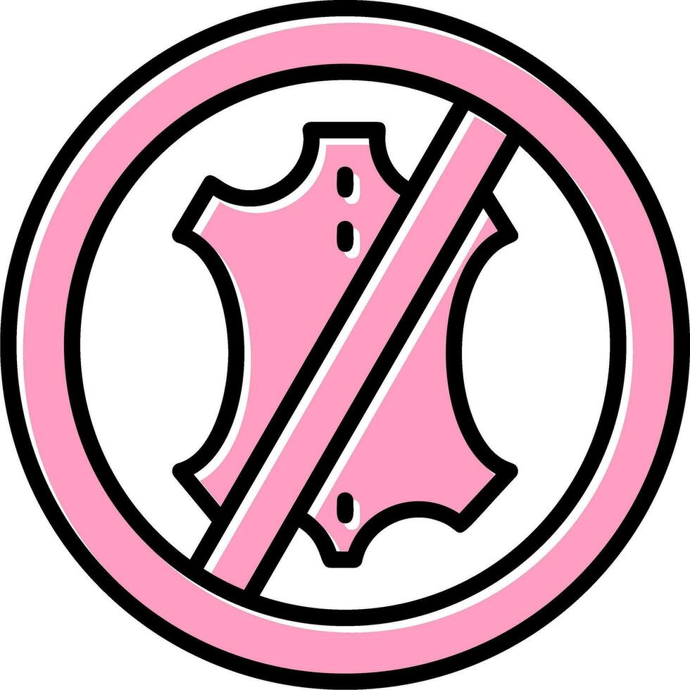 no leather Vector Icon