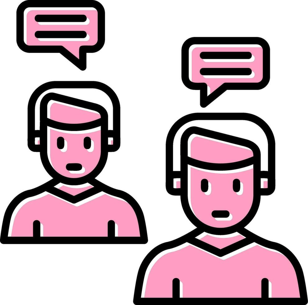 Conversation Vector Icon