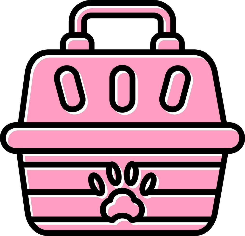 pet carrier Vector Icon