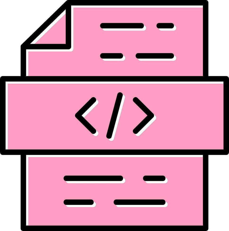 icono de vector de programador