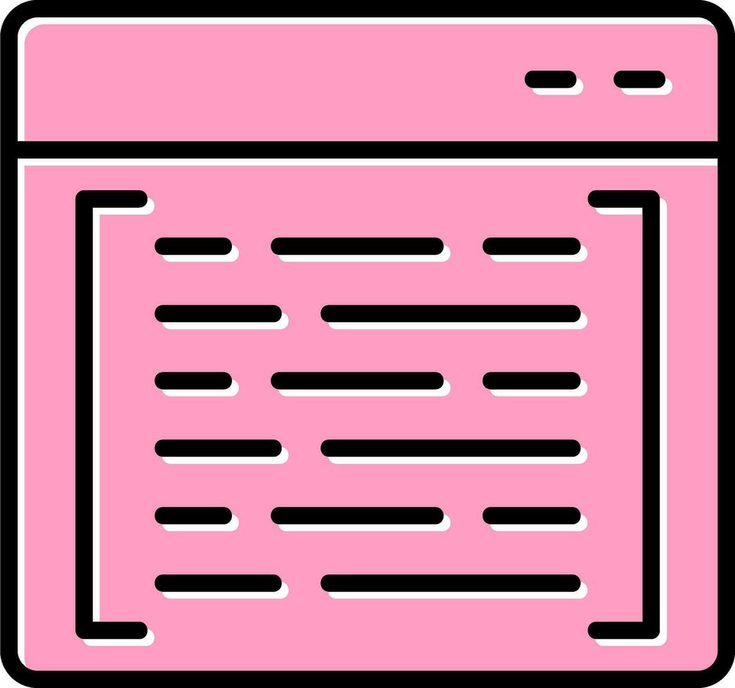 Coding Vector Icon