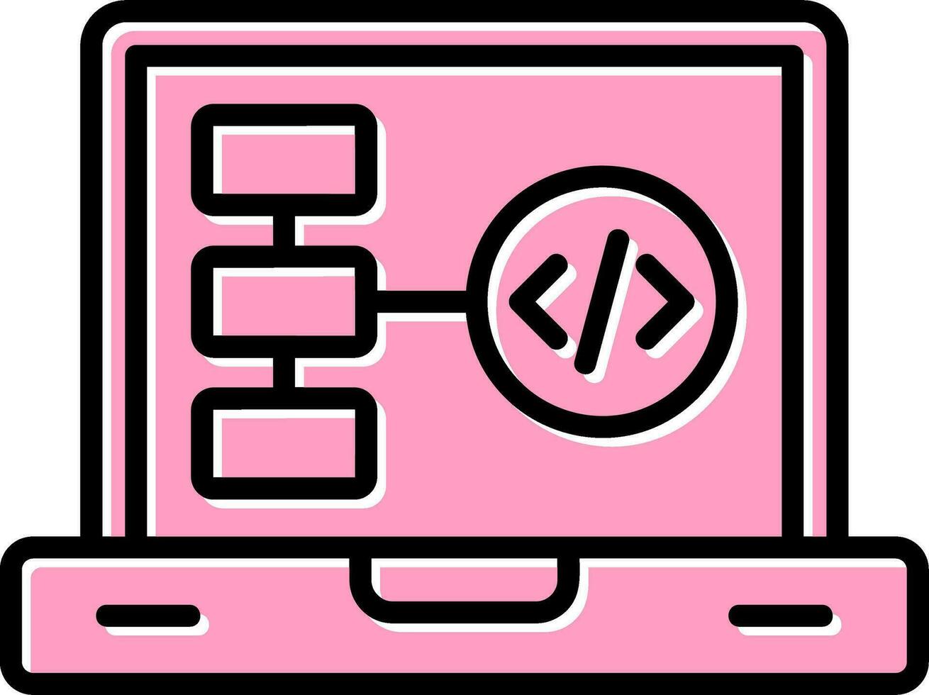 Flowchart Vector Icon