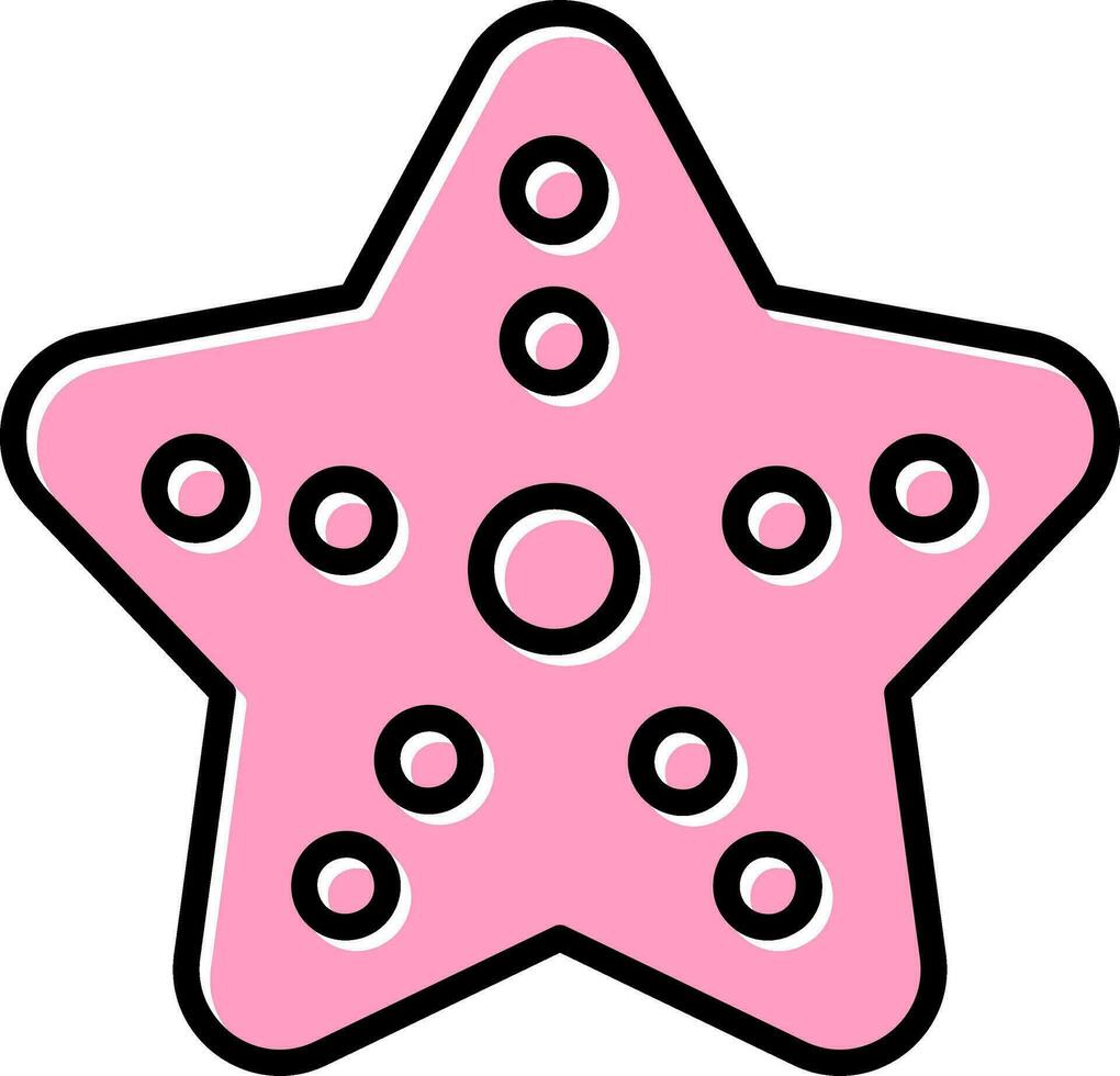 Starfish Vector Icon