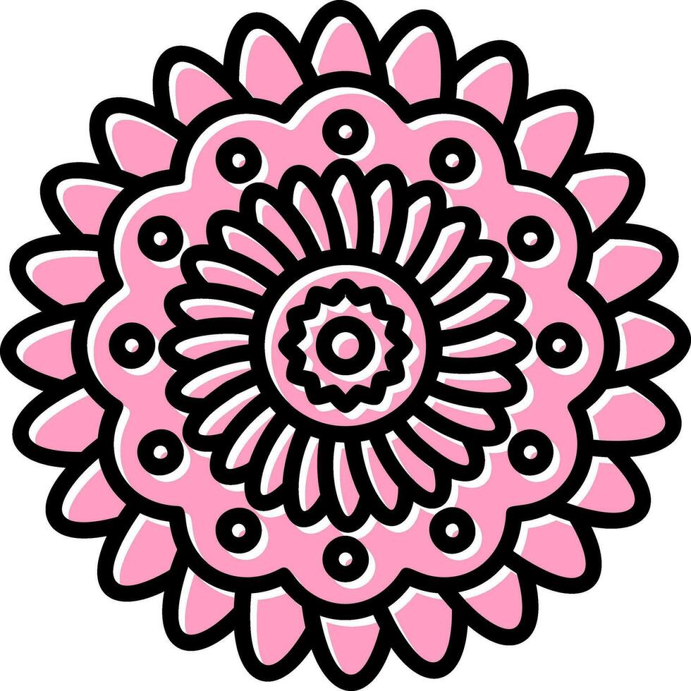 Mandala Vector Icon