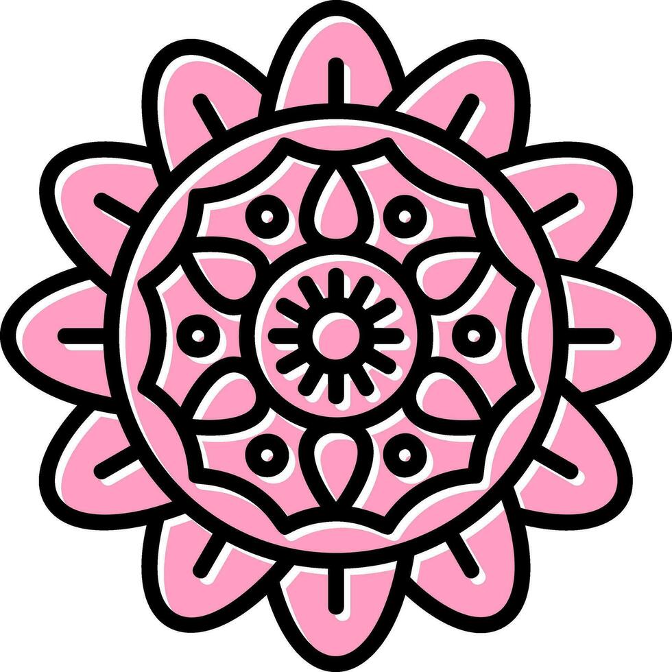 Mandala Vector Icon