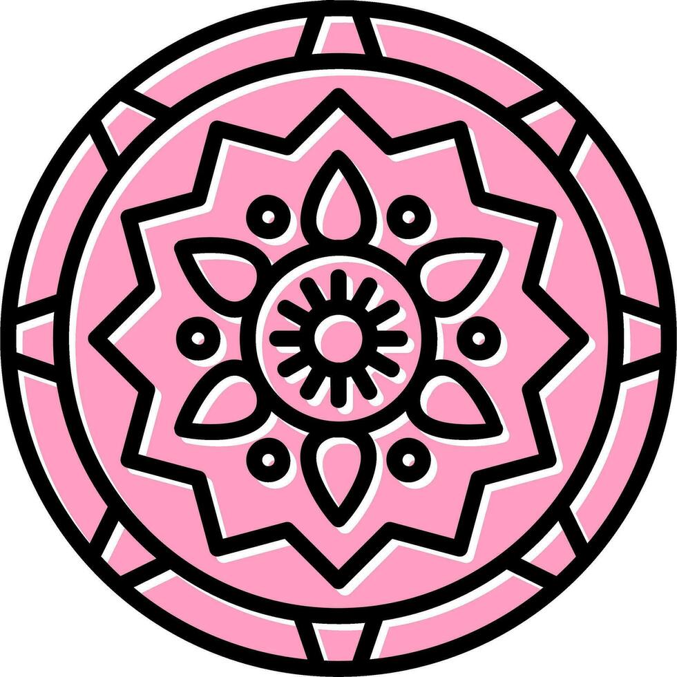 Mandala Vector Icon