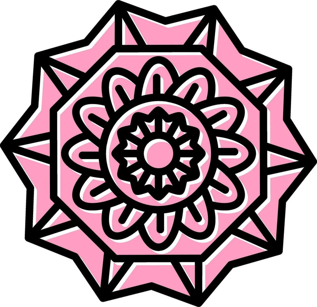 Mandala Vector Icon