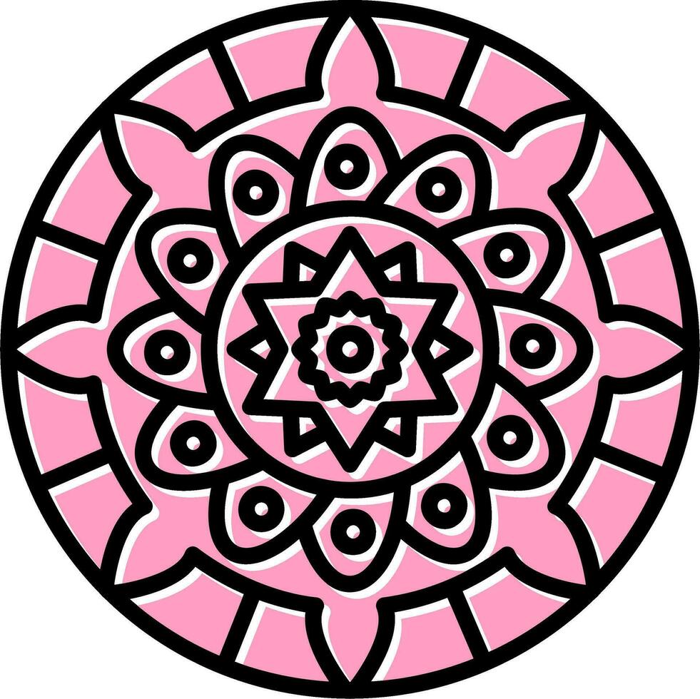 Mandala Vector Icon