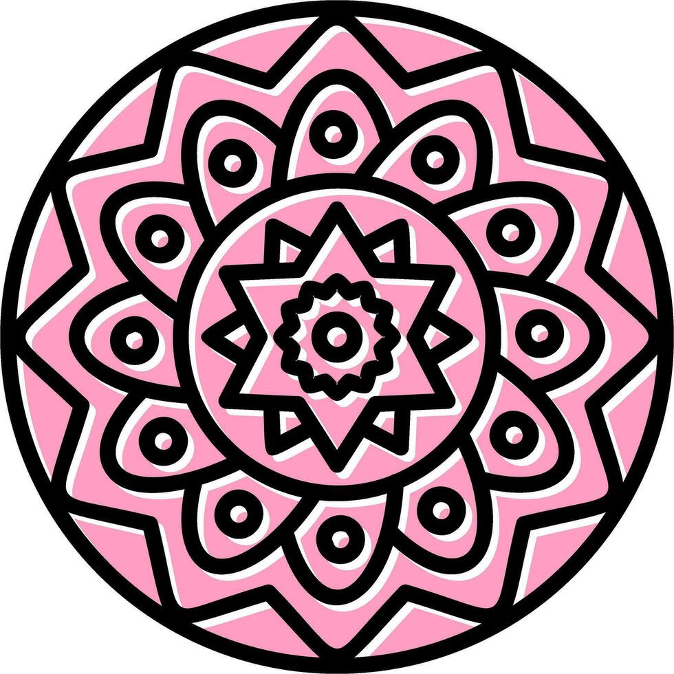 Mandala Vector Icon