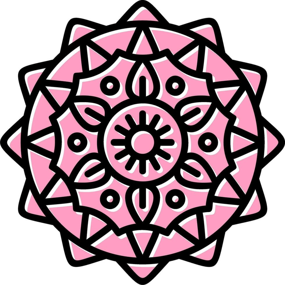 Mandala Vector Icon