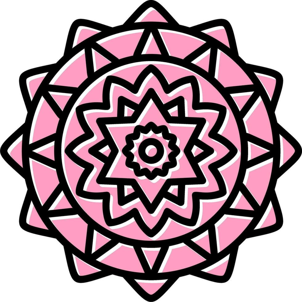 Mandala Vector Icon