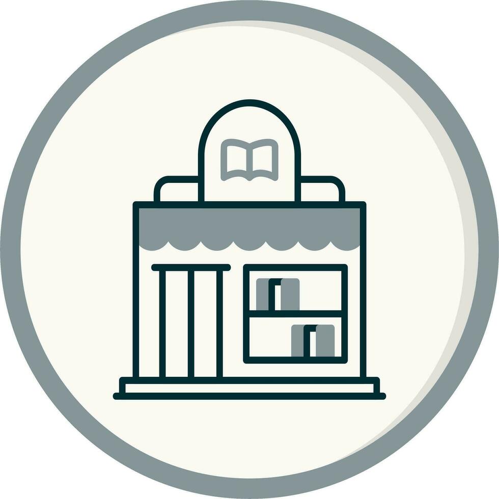 Book Shop Vector Icon