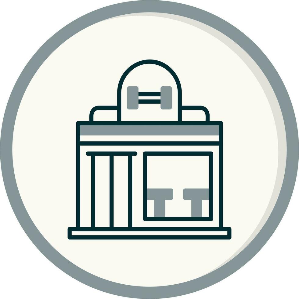 Gym Vector Icon