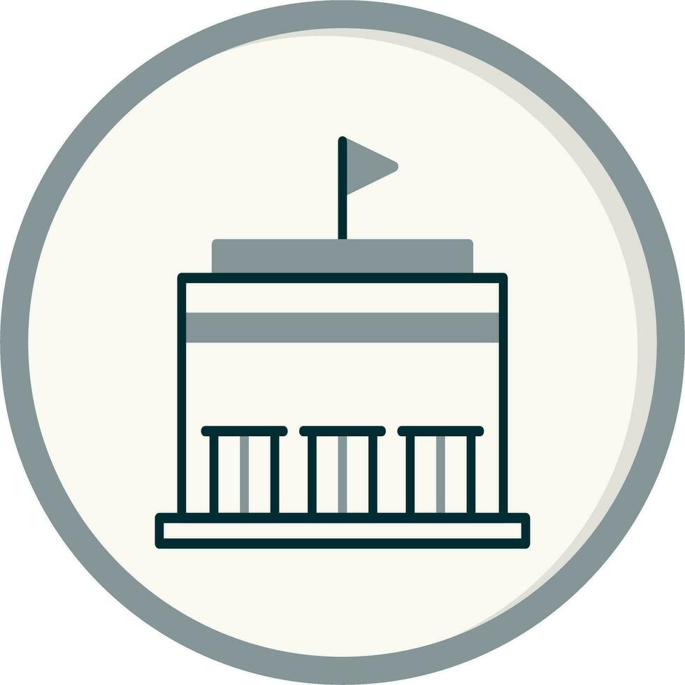 City Hall Vector Icon