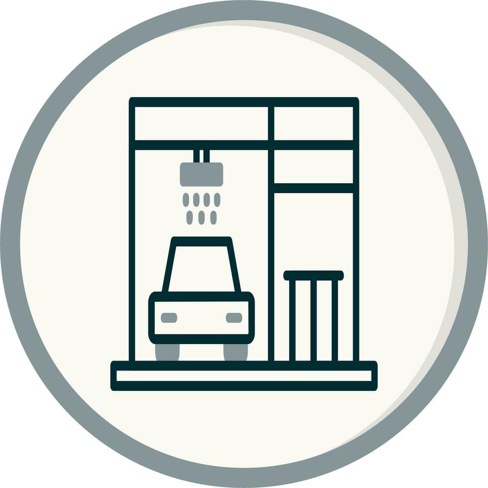 Carwash Vector Icon
