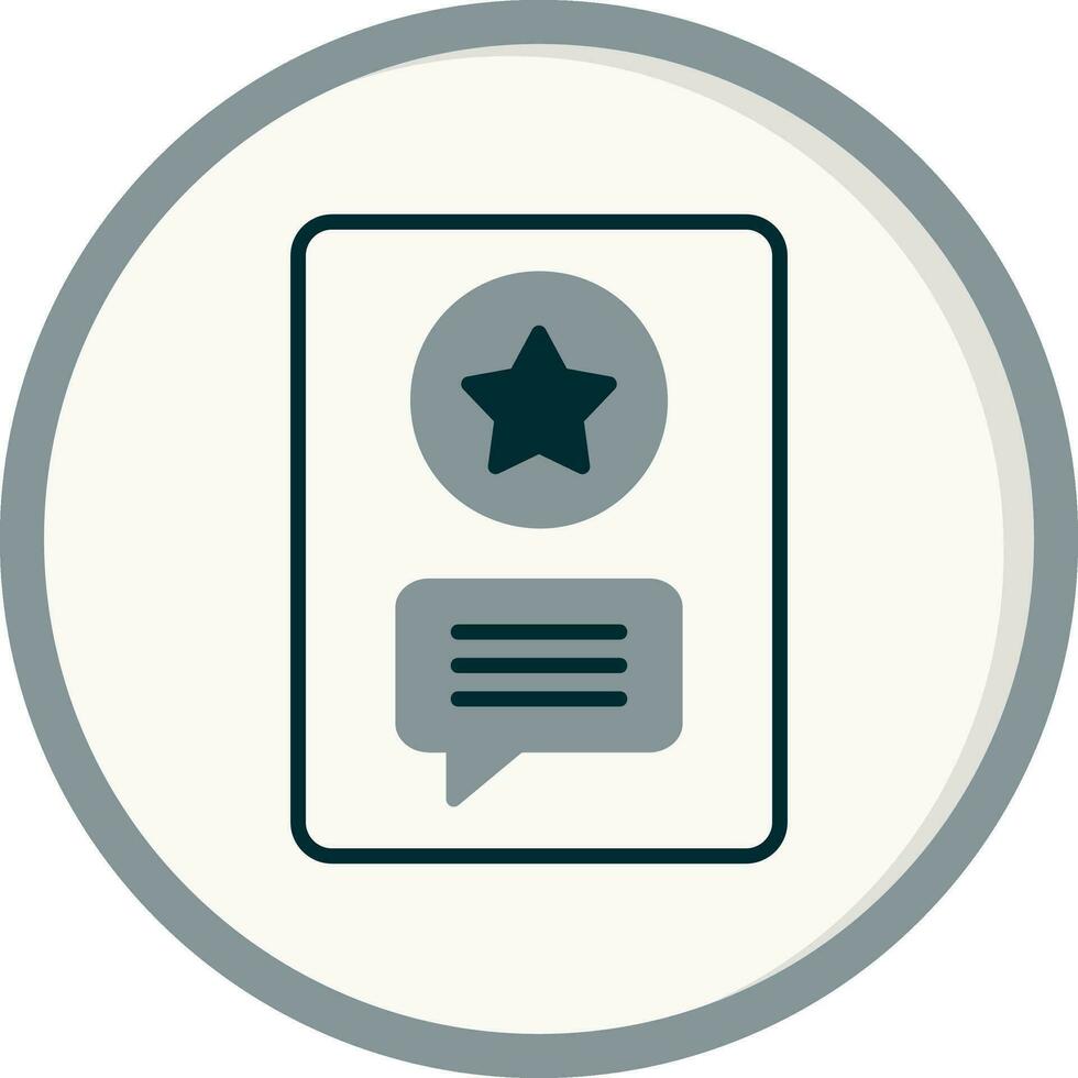 Greeting Vector Icon