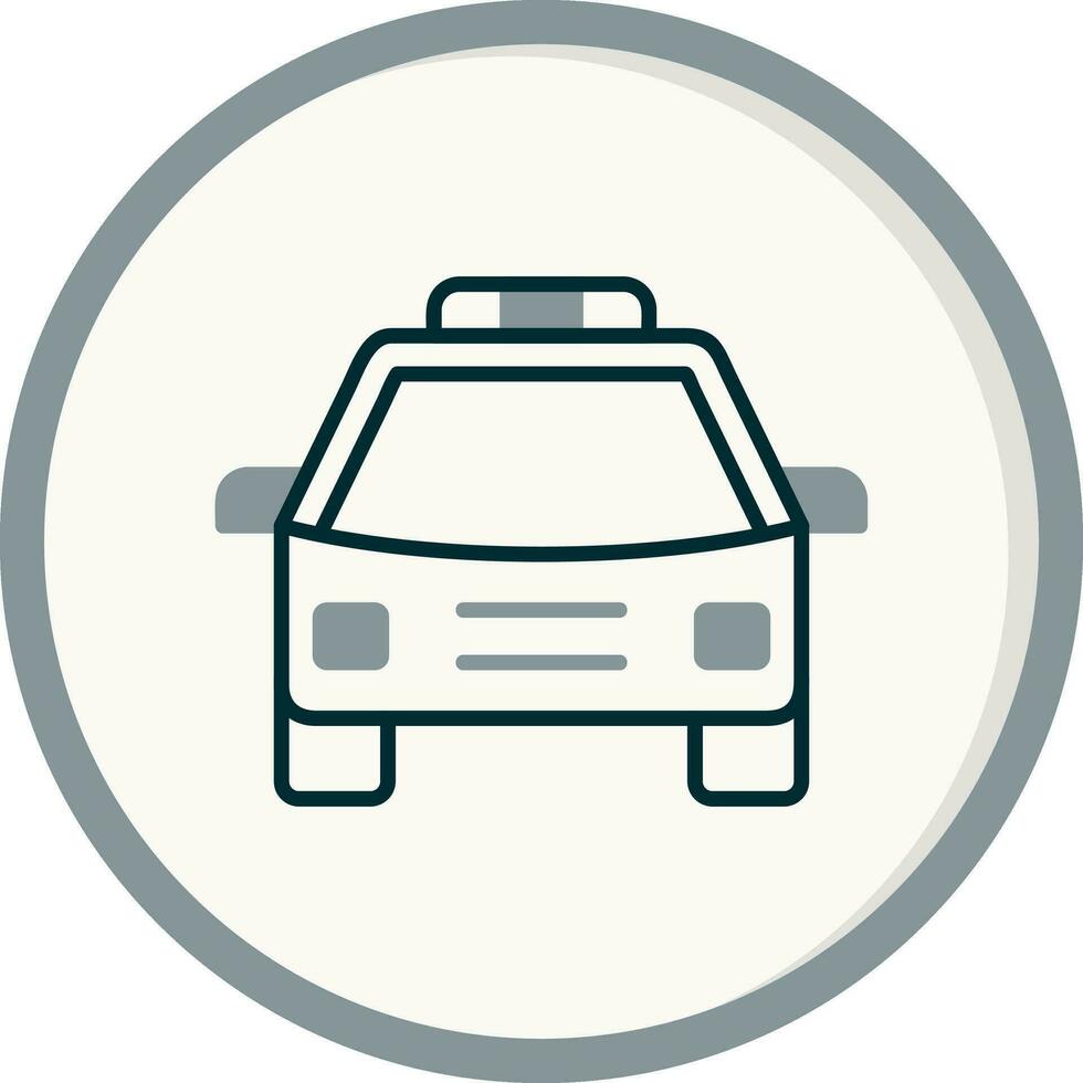 Police Car Vector Icon