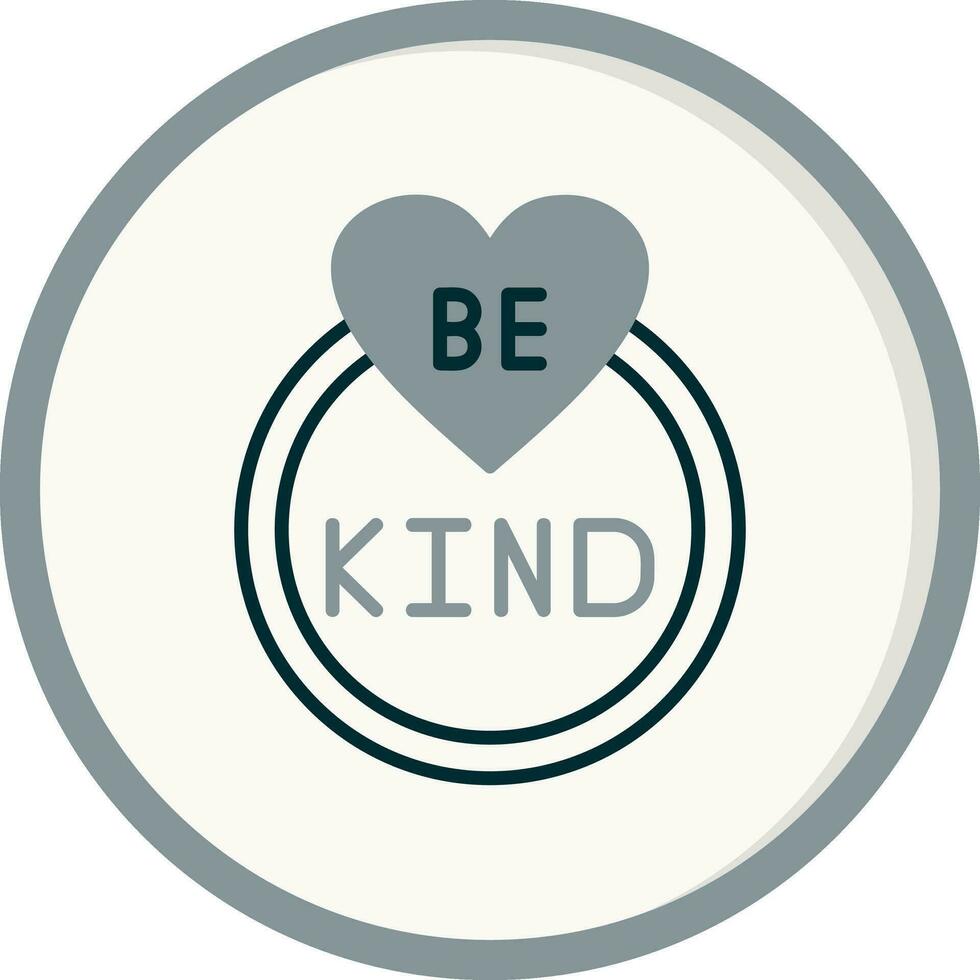 Be Kind Vector Icon