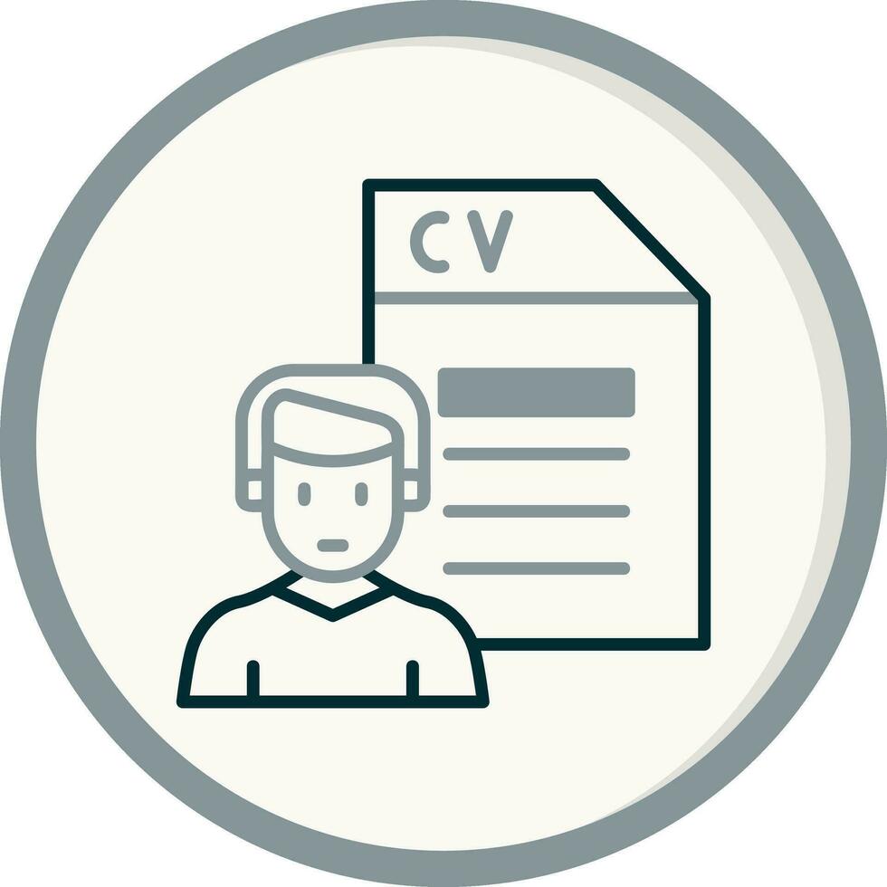 Resume Vector Icon