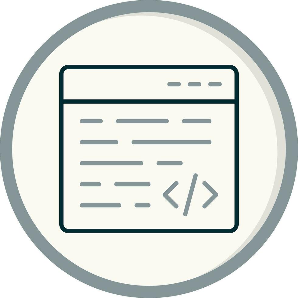 Code Vector Icon