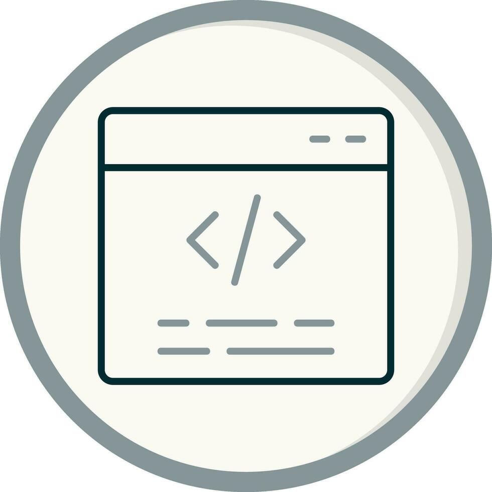 Web Browser Vector Icon