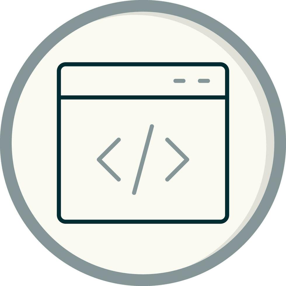 Coding Vector Icon