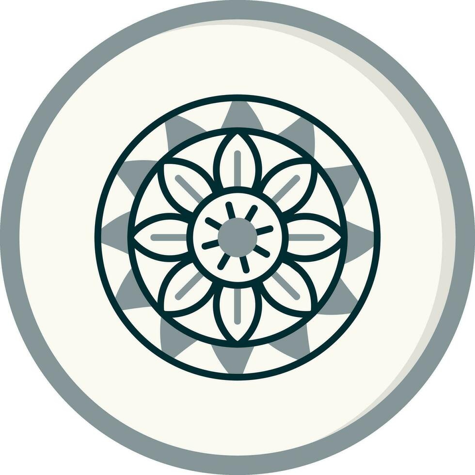 Mandala Vector Icon