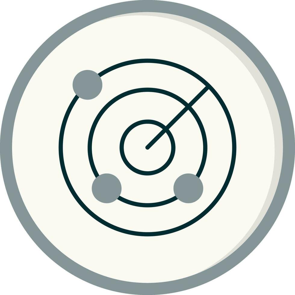Radar Vector Icon
