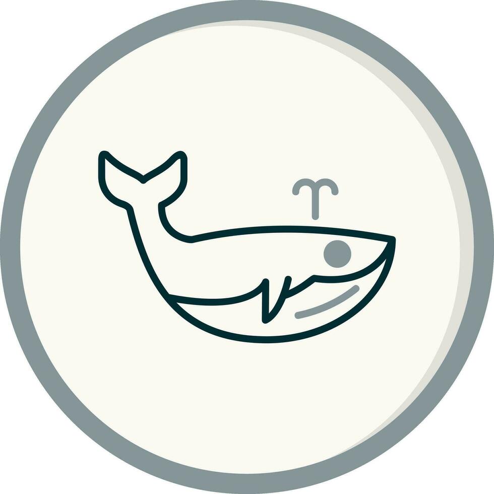 Whale Vector Icon