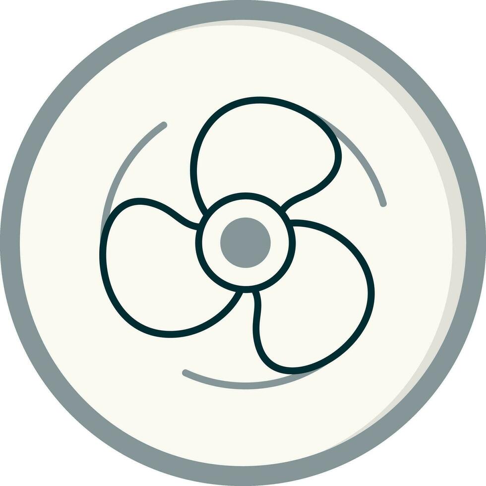 Engine Propeller Vector Icon