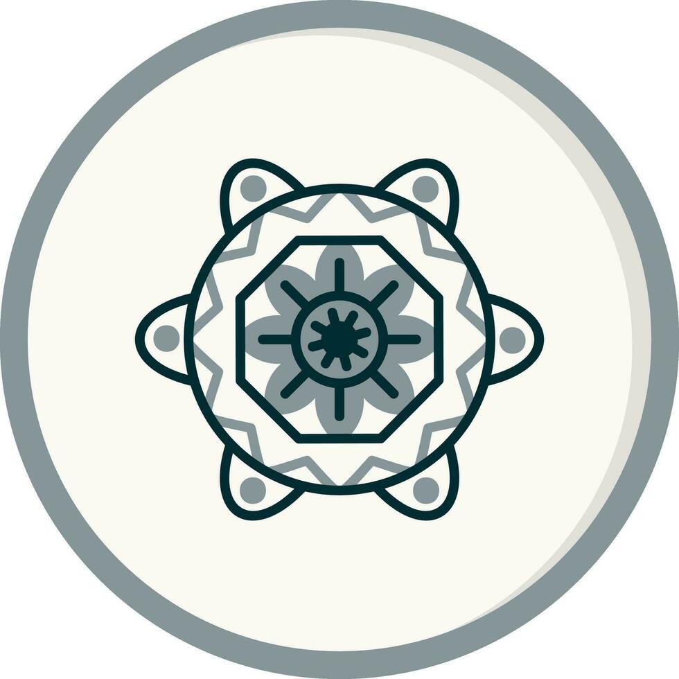 Mandala Vector Icon