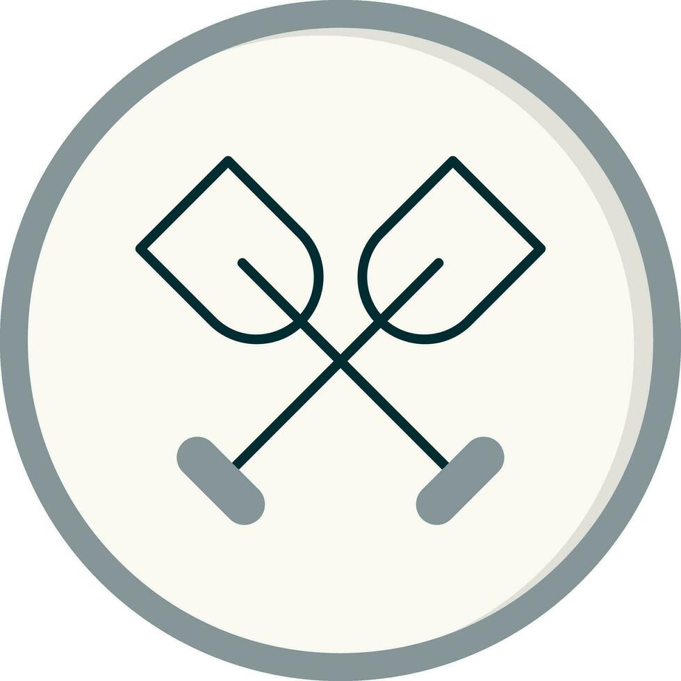 Rowing Vector Icon