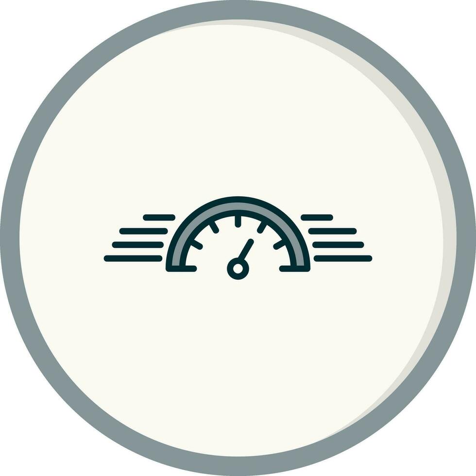 velocidad vector icono